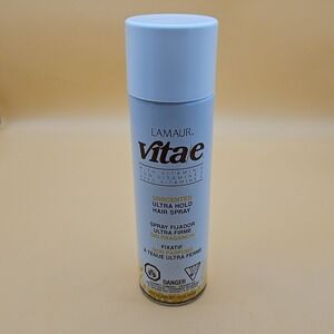 Zotos Lamaur Vita E Unscented Ultra Hold Hairspray Professional 12oz  New